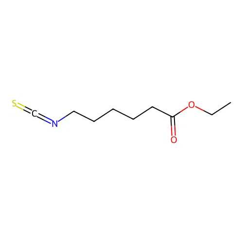 6-Isothiocyanato-hexanoic acid ethyl ester structure