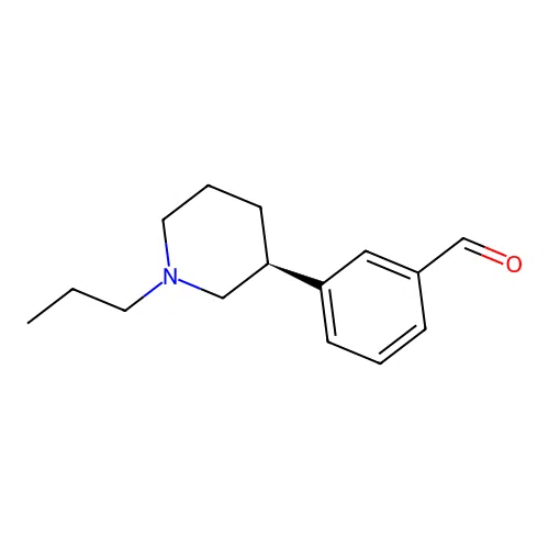 3-((S)-1-Propyl-piperidin-3-yl)-benzaldehyde structure