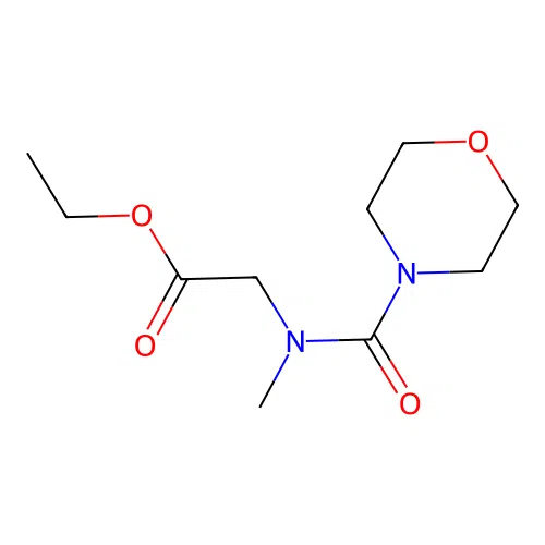 Ethyl 2-[methyl(morpholine-4-carbonyl)amino]acetate structure