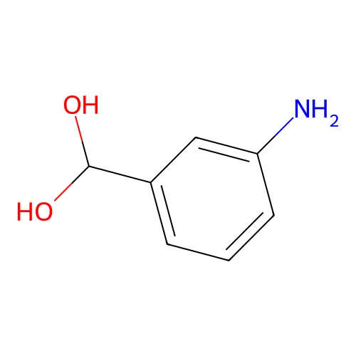 (3-Aminophenyl)methanediol structure