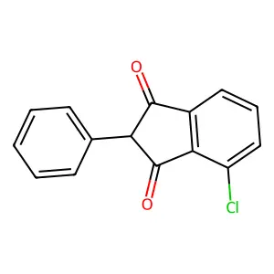 4-Chloro-2-phenyl-1H-indene-1,3(2H)-dione structure