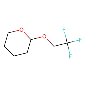 2H-Pyran, tetrahydro-2-(2,2,2-trifluoroethoxy)- structure
