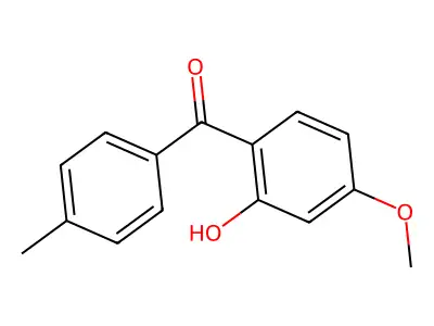 2-Hydroxy-4-methoxy-4'-methylbenzophenone structure