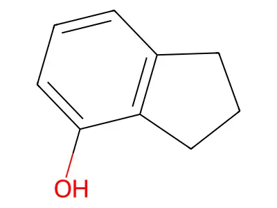 4-Hydroxyindan structure