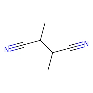 2,3-Dimethylbutanedinitrile structure