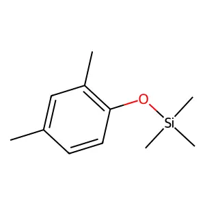 Silane, trimethyl(2,4-xylyloxy)- structure