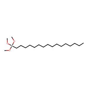 Cetyl trimethoxysilane structure