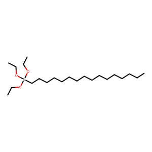 Triethoxyhexadecylsilane structure