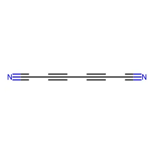 Hexadiynedinitrile structure