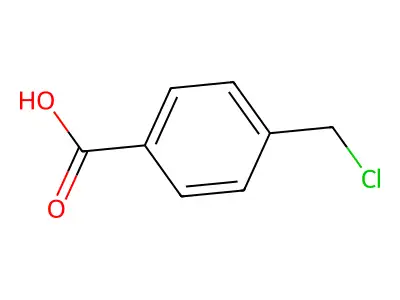 4-(Chloromethyl)benzoic acid structure