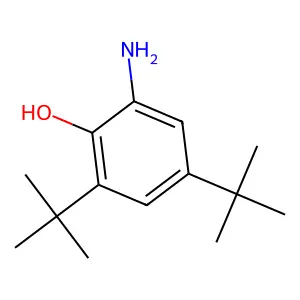 2-Amino-4,6-di-tert-butylphenol structure