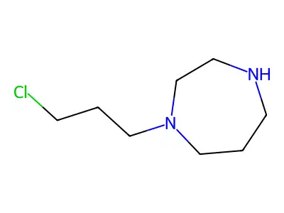 1-(3-Chloropropyl)-1,4-diazepane structure