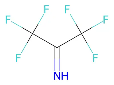 2-Propanimine, 1,1,1,3,3,3-hexafluoro- structure