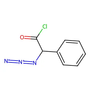 2-Azido-2-phenylacetyl chloride structure