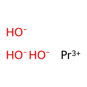 Praseodymium trihydroxide structure