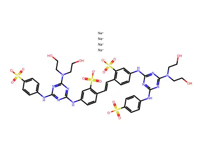 Fluorescent Brightener 220 structure