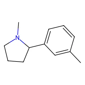 1-Methyl-2-(3-methylphenyl)pyrrolidine structure
