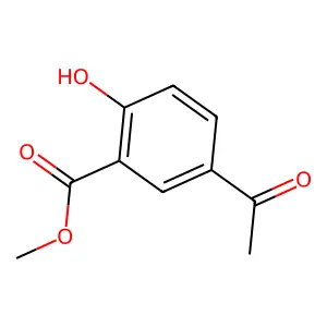 Methyl 5-acetylsalicylate structure