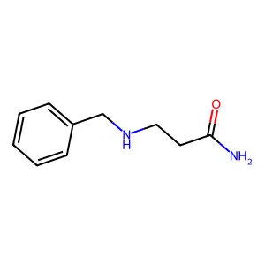 3-Benzylaminopropionamide structure