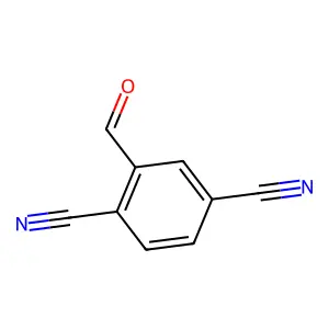 2-Formylterephthalonitrile structure