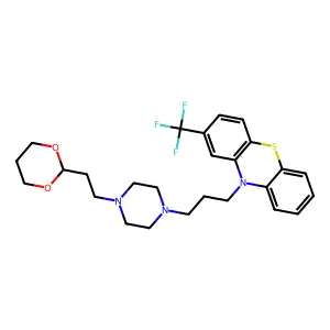 Oxaflumazine structure