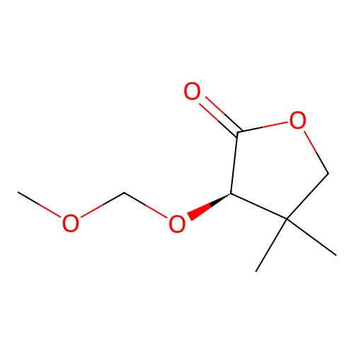 (3R)-3-(methoxymethoxy)-4,4-dimethyloxolan-2-one structure