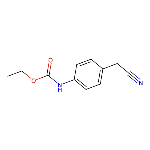 Ethyl [4-(cyanomethyl)phenyl]carbamate structure
