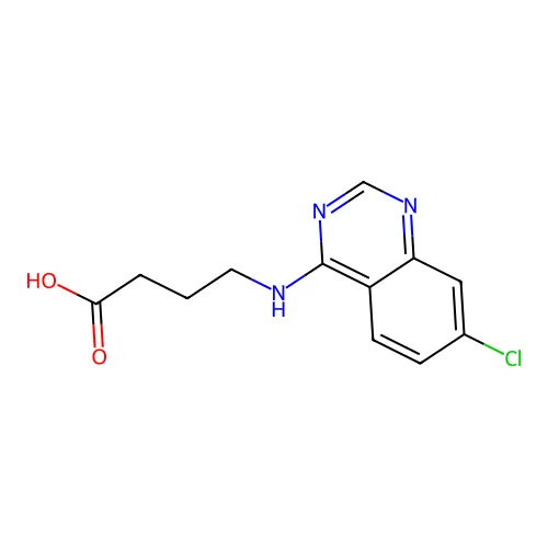 4-((7-Chloroquinazolin-4-yl)amino)butanoic acid structure