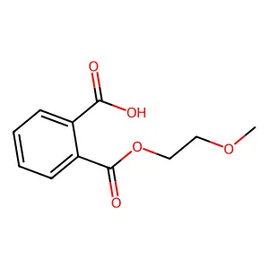 1-(2-Methoxyethyl) 1,2-benzenedicarboxylate structure