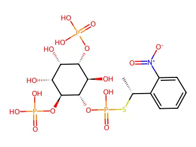 Caged 5-thio-insp3 structure