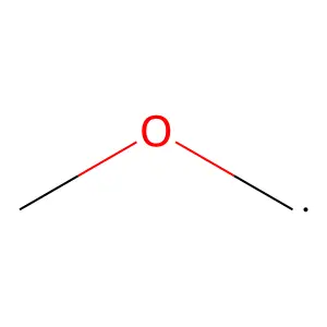 Methyl radical, methoxy- structure