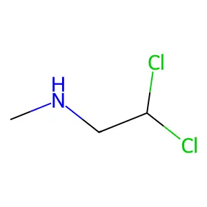 Ethanamine, 2,2-dichloro-N-methyl- structure
