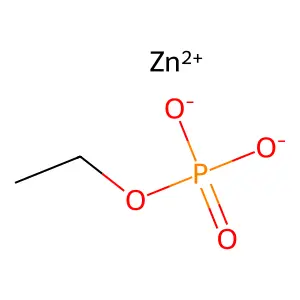 Phosphoric acid, monoethyl ester, zinc salt (1:1) structure