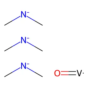 Tris(dimethylazanide);oxovanadium structure