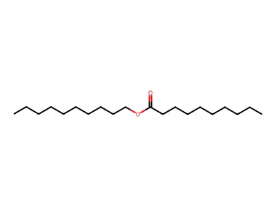 Capryl caprate structure