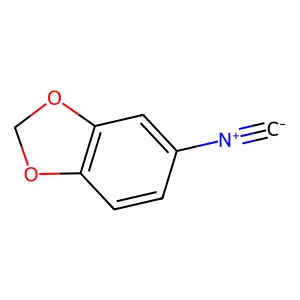 5-Isocyano-1,3-dioxaindane structure