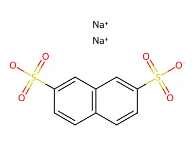 2,7-Naphthalenedisulfonic acid, sodium salt (1:2) structure