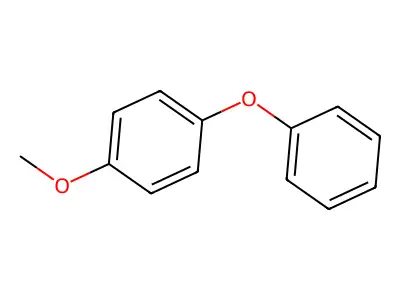 Benzene, 1-methoxy-4-phenoxy- structure