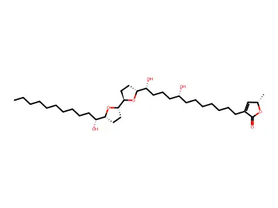 Trilobin (Asimina triloba) structure