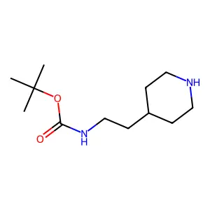 4-(2-Aminoethyl)piperidine, 4-BOC protected structure