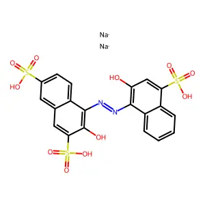 Hydroxy naphthol blue (disodium) structure