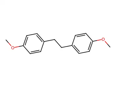 4,4'-Dimethoxybibenzyl structure