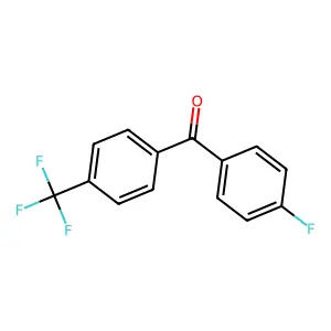 4-Fluoro-4'-(trifluoromethyl)benzophenone structure