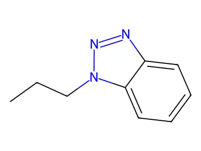 1-Propyl-1H-1,2,3-benzotriazole structure