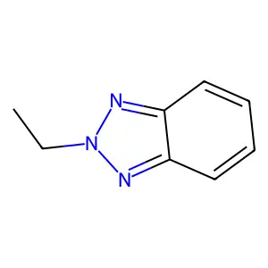 2-Ethylbenzotriazole structure