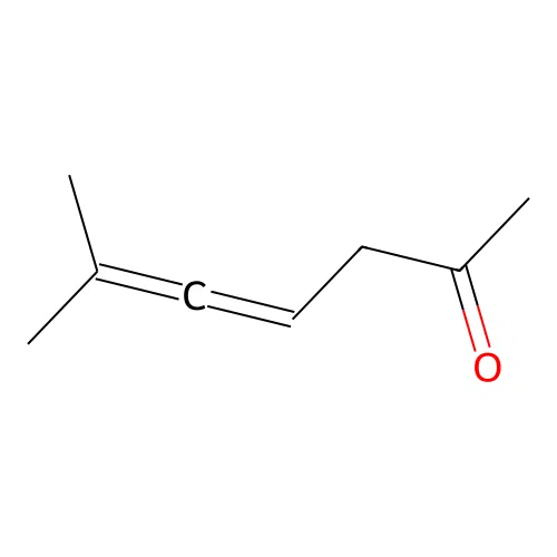 6-Methyl-4,5-heptadien-2-one structure