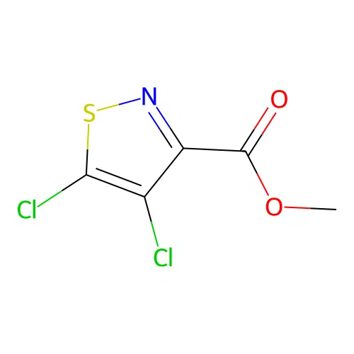Methyl 4,5-dichloroisothiazole-3-carboxylate structure