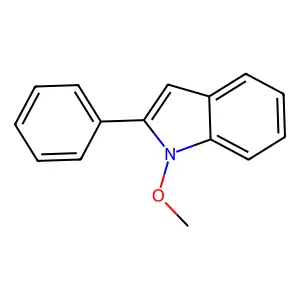1H-Indole, 1-methoxy-2-phenyl- structure