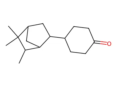 4-(5,5,6-Trimethylbicyclo[2.2.1]hept-2-YL)cyclohexan-1-one structure