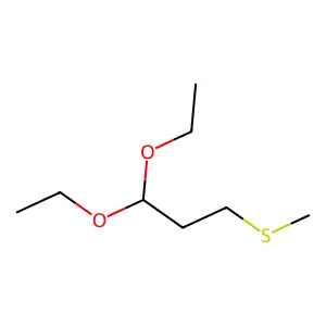 Methional diethyl acetal structure